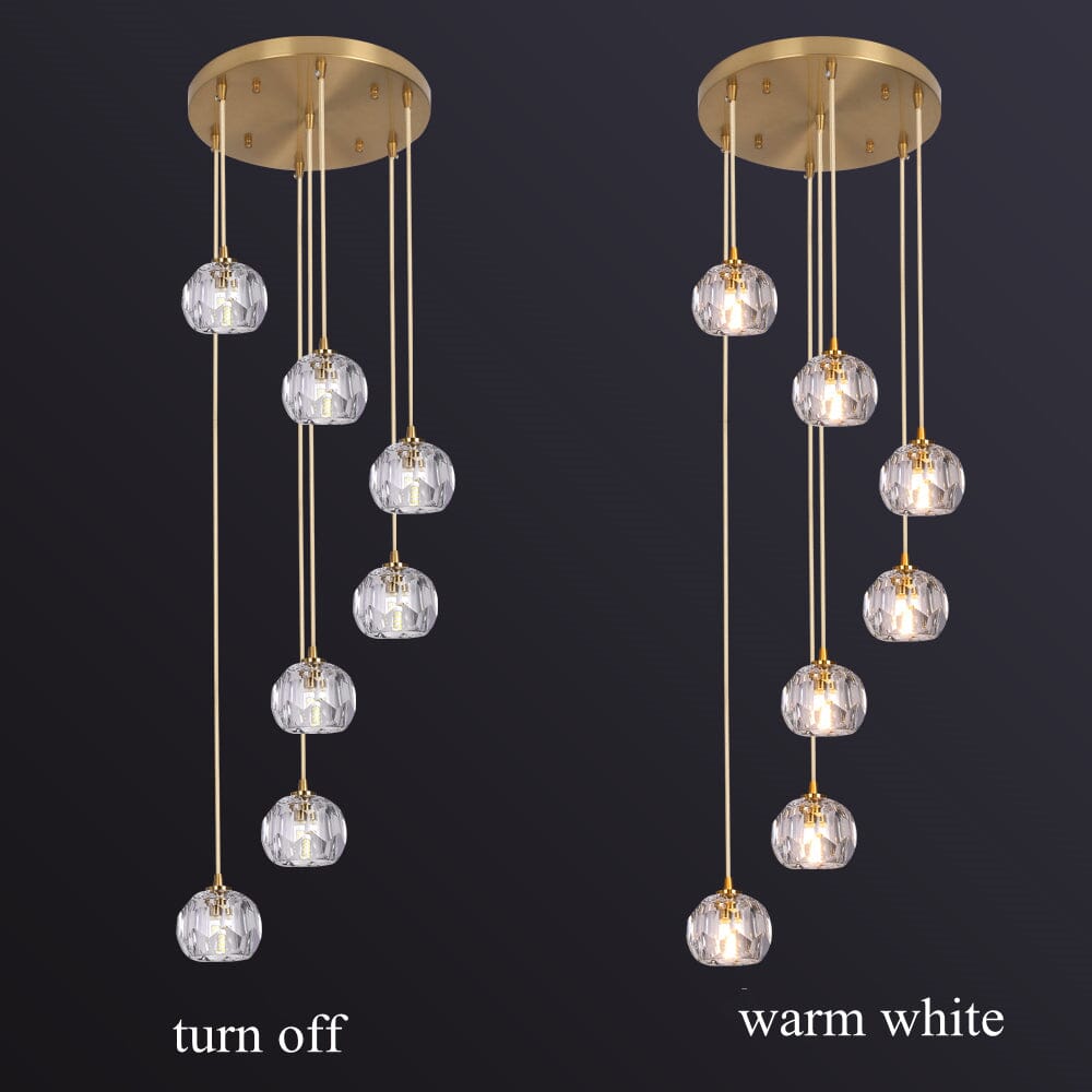Lampu Gantung Kristal Nordic