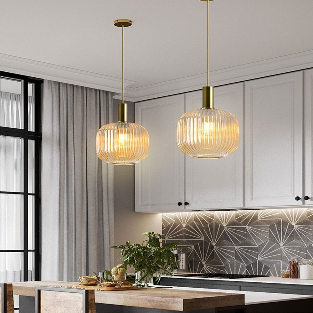 Marise | Fluted Glass Pendants | Orntli