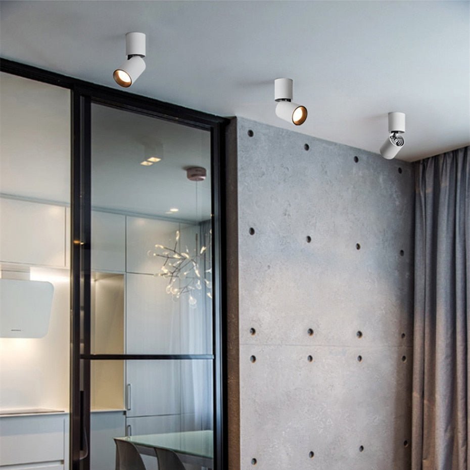 Calora Round Adjustable Surface-Mount Downlight | Orntli