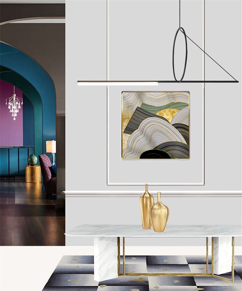 Háromszög alakú függeszték lámpa | Orntli