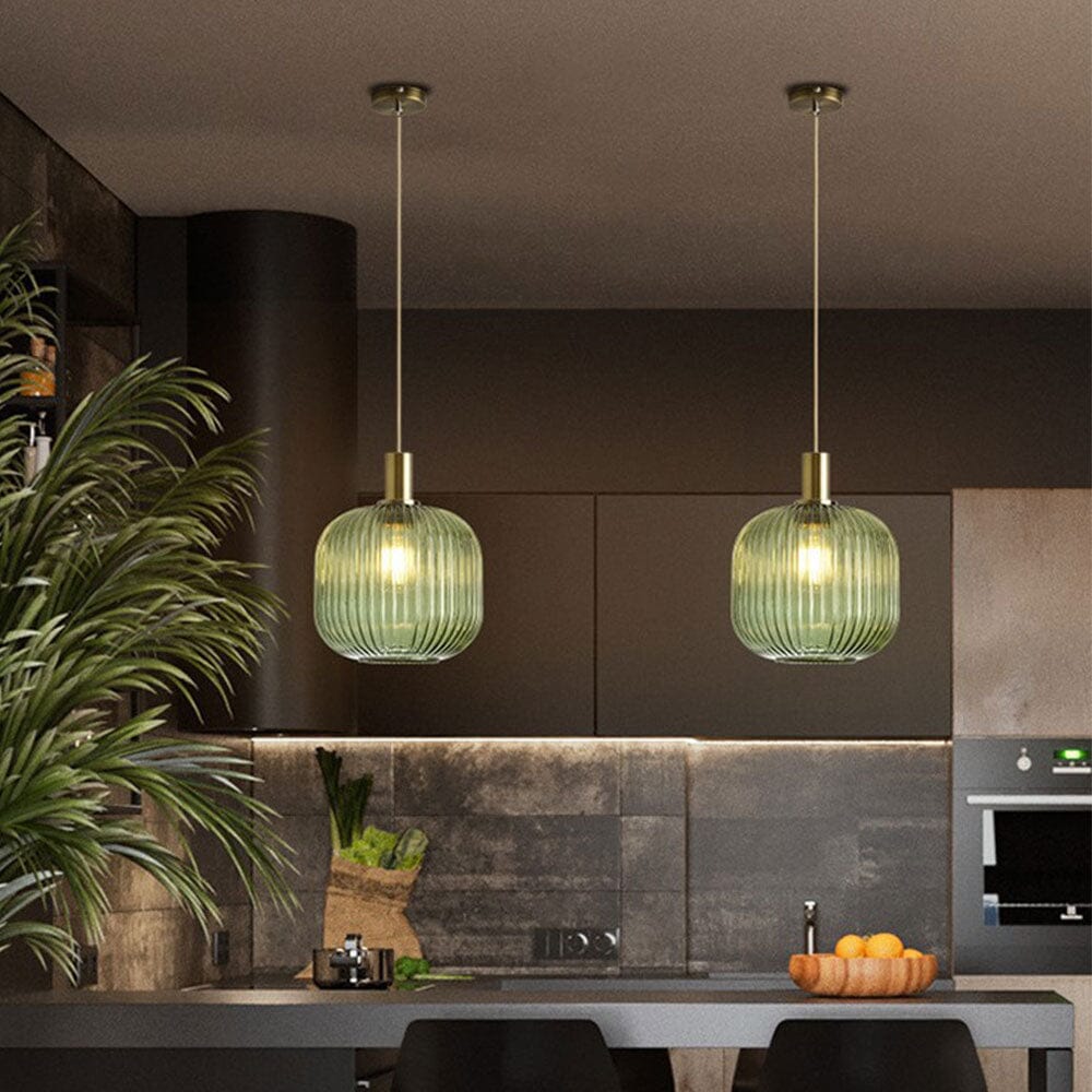 Marise | Fluted Glass Pendants | Orntli