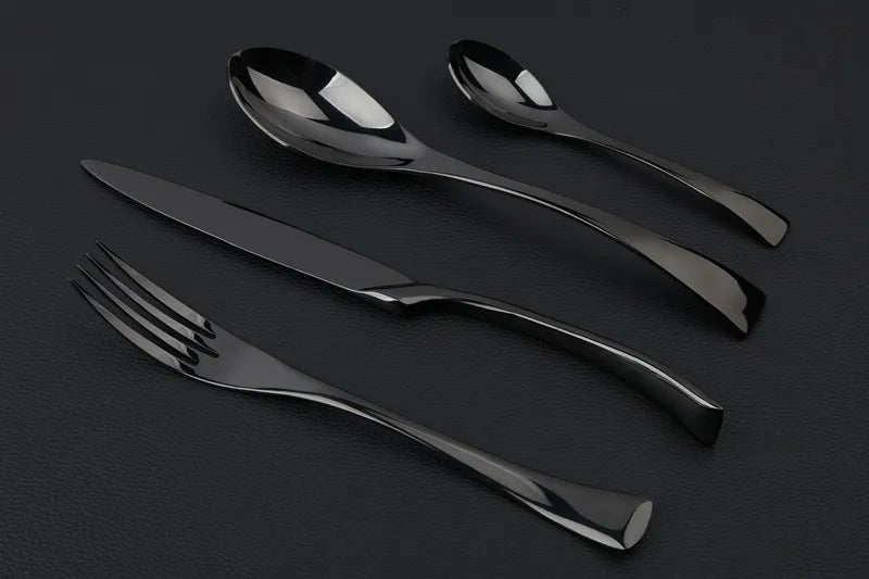 Zestaw sztućców Onyx Noir
