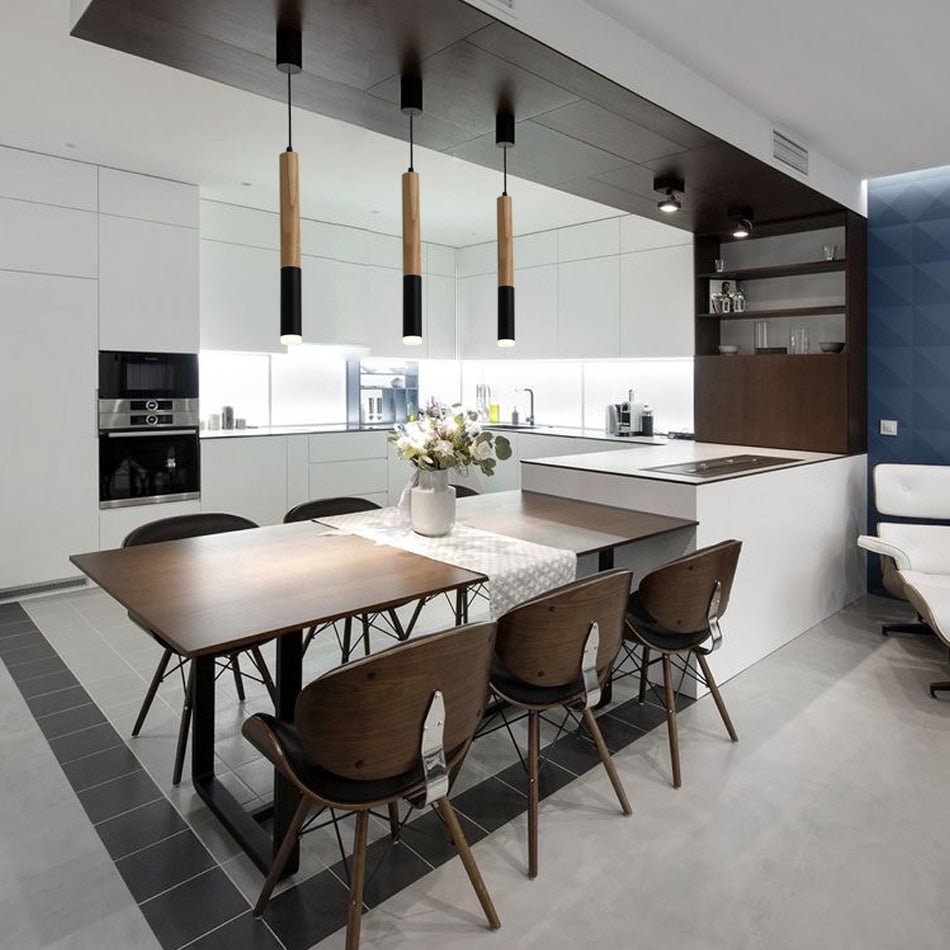 Wooden LED Hanging Pendant Light | Orntli