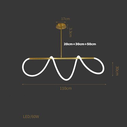 Lampe i nordisk minimalistisk stil | Orntli