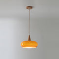 Suspension en bois Charlotte - lumière d’ambiance chaleureuse, montage au plafond