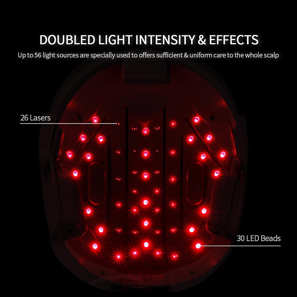 LED-Haarwuchs-Helm