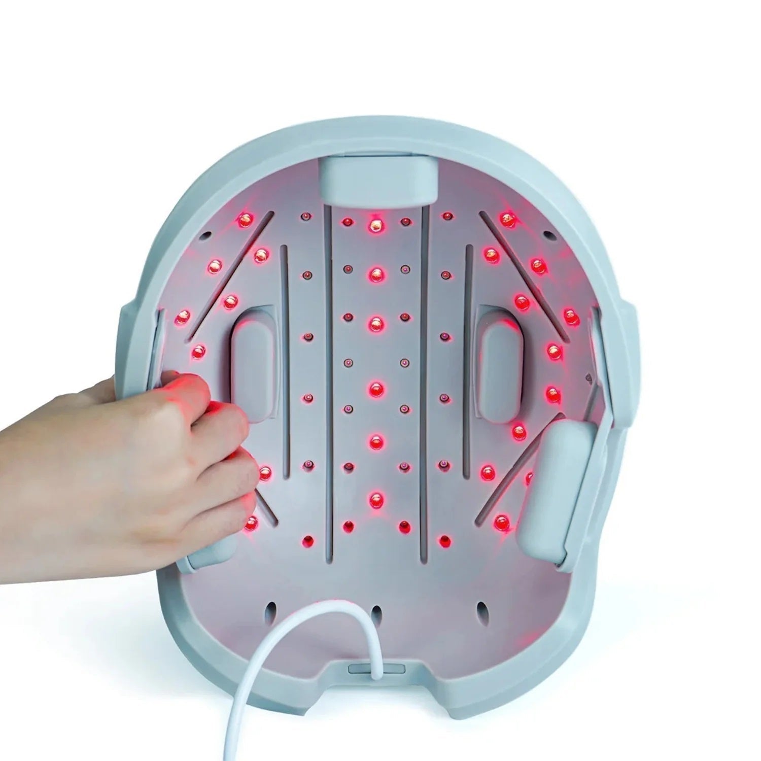 LED-Haarwuchs-Helm