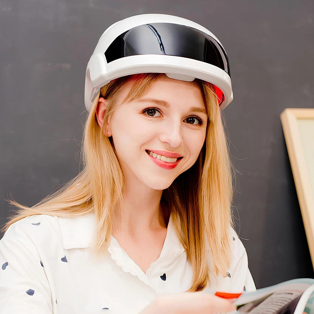 LED-Haarwuchs-Helm
