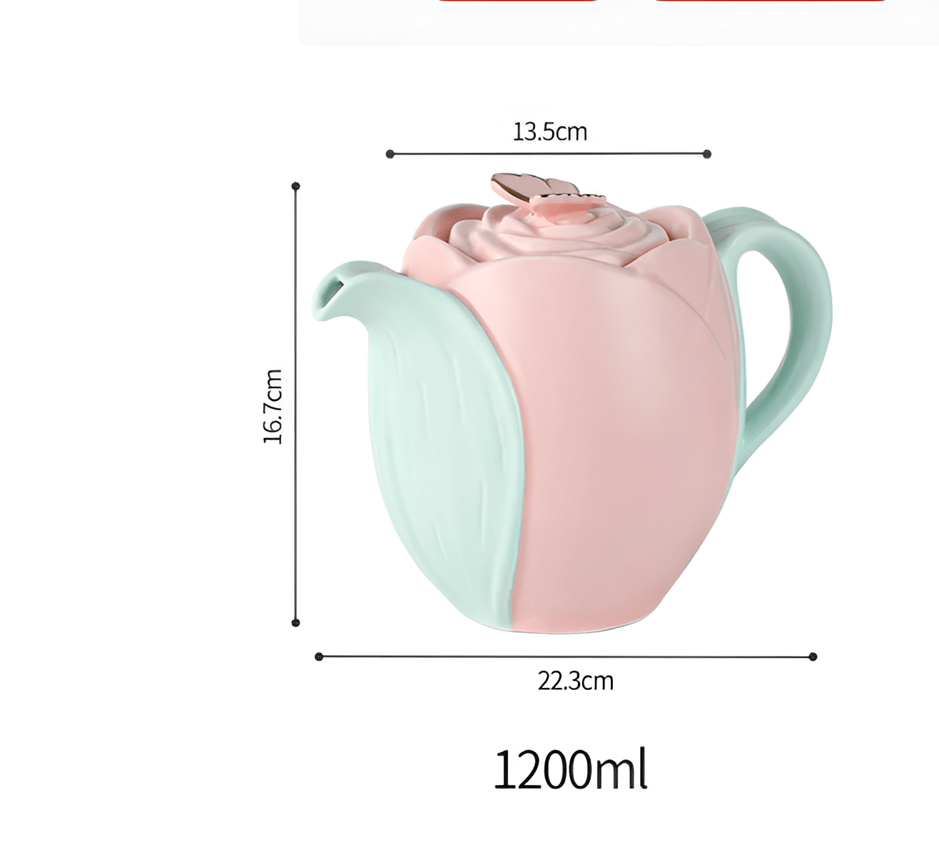 チューリップ 陶器 コーヒー碗 受け皿 セット