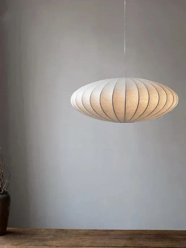 LumenAstra hedvábný lustr s přívěskem pro půvabné domácí osvětlení