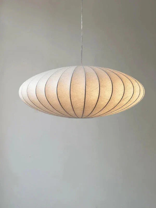 LumenAstra hedvábný lustr s přívěskem pro půvabné domácí osvětlení