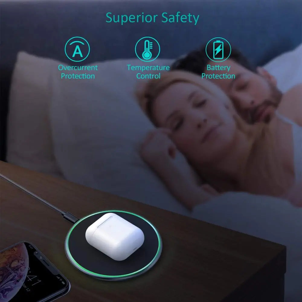 NovaCharge 30W Hurtig Trådløs MagSafe Oplader til iPhone, Samsung og Android