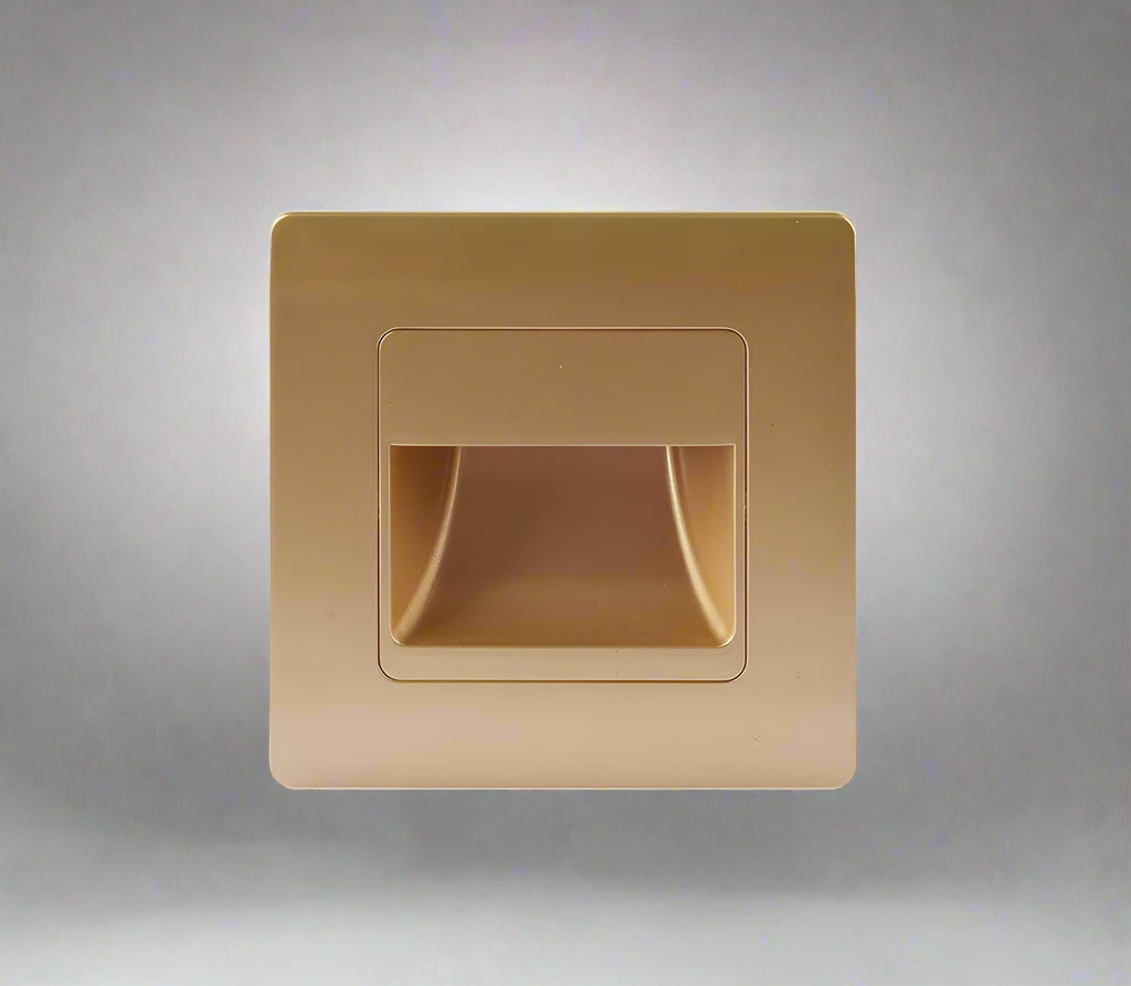 LuminaStride Recessed Stair Light With PIR Sensor Four Color Options