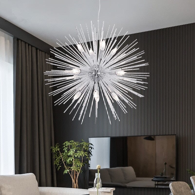 Lampadario a sospensione postmoderno a forma di fuoco d'artificio
