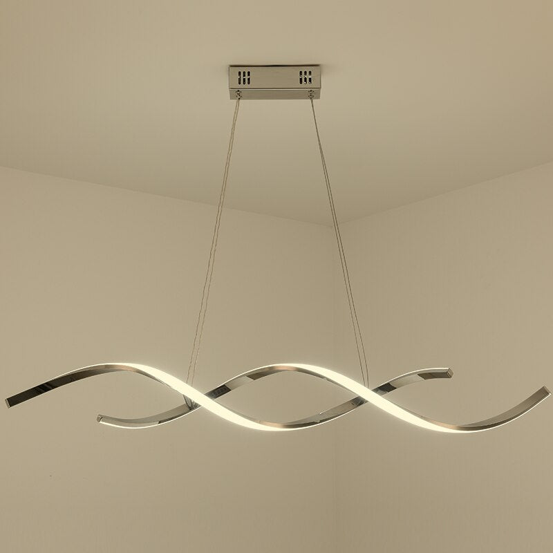 Candeeiro de Teto LED Moderno Espiral