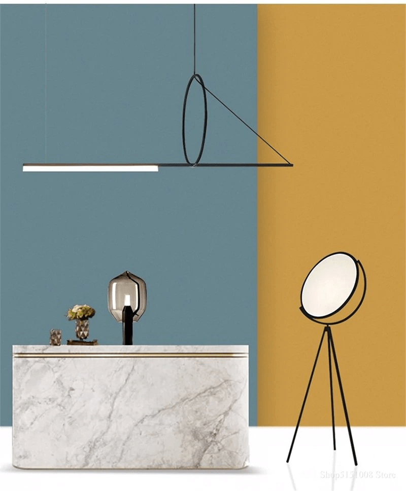 Háromszög alakú függeszték lámpa | Orntli