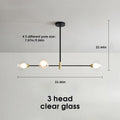 Kara - Lampu Siling Kelambu Bola Kaca Nordic