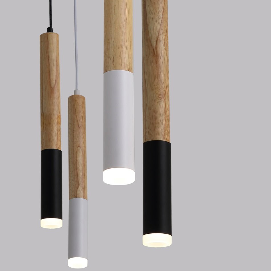 Wooden LED Hanging Pendant Light | Orntli