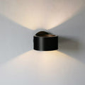 Goldene Ring-Wandlampe