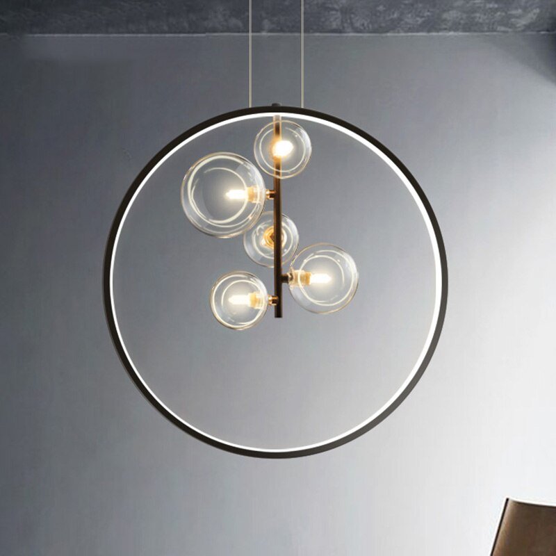 Suspension anneau rond