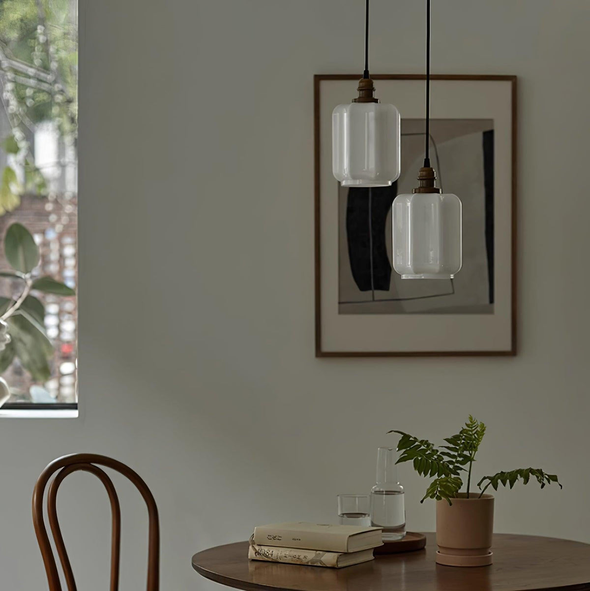 Kiki Contemporary Glass Pendant Light