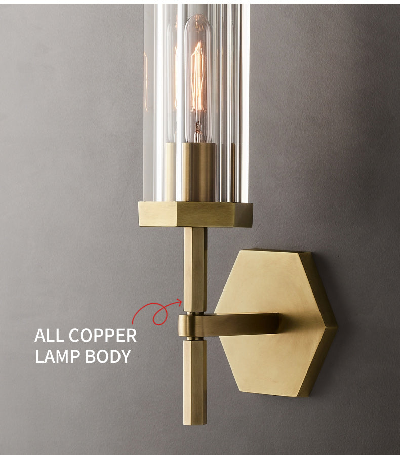 AI Lerb - 美国奢华水晶灯罩壁灯