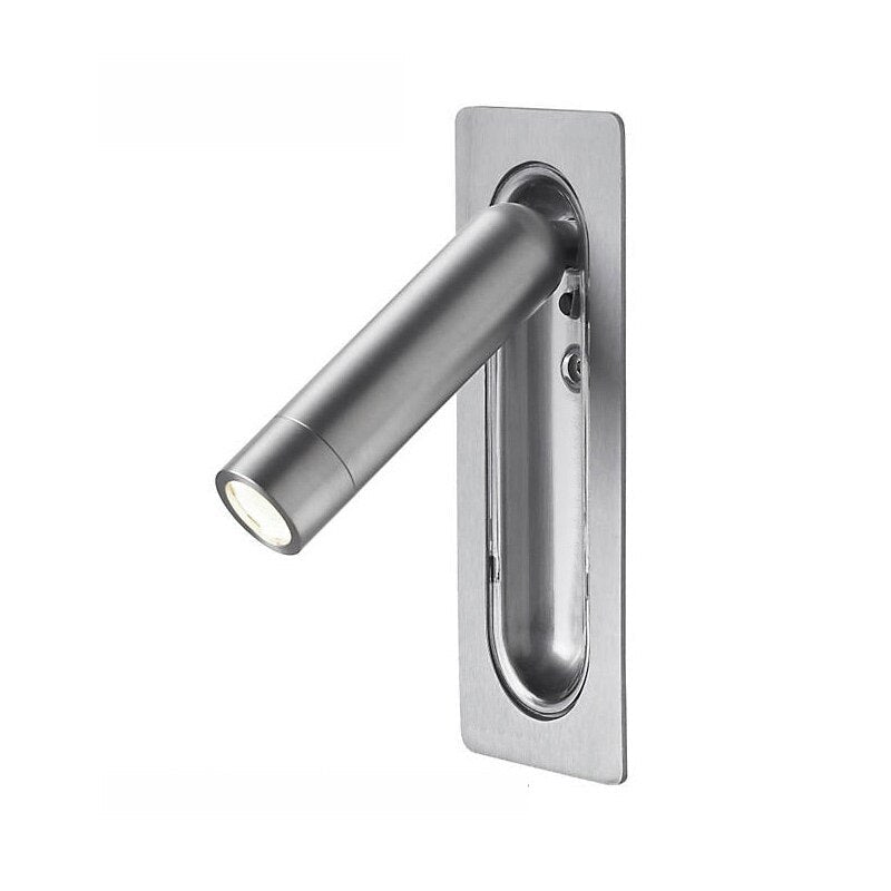 Elegantní minimalistická nástěnná lampa u postele pro malé pokoje a ložnice