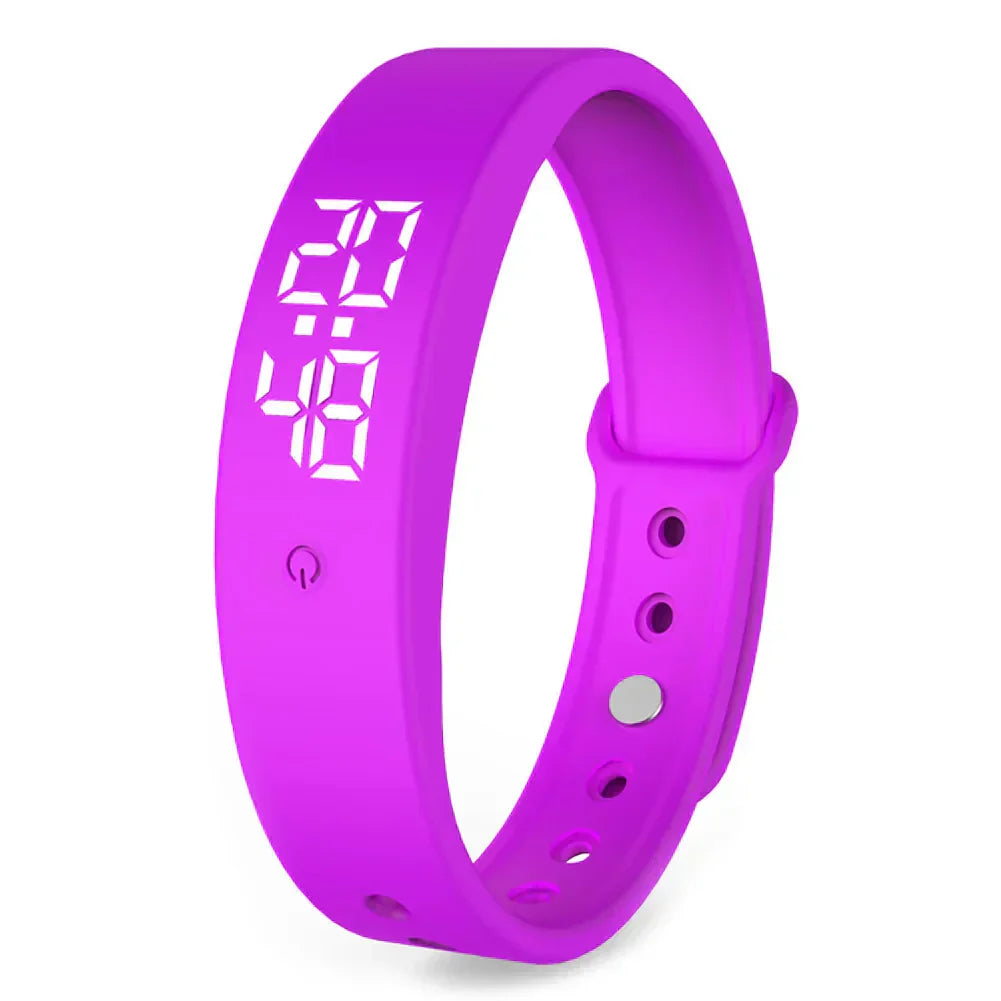 BraceletV9 - שעון חכם עמיד למים עם התראה ברטט