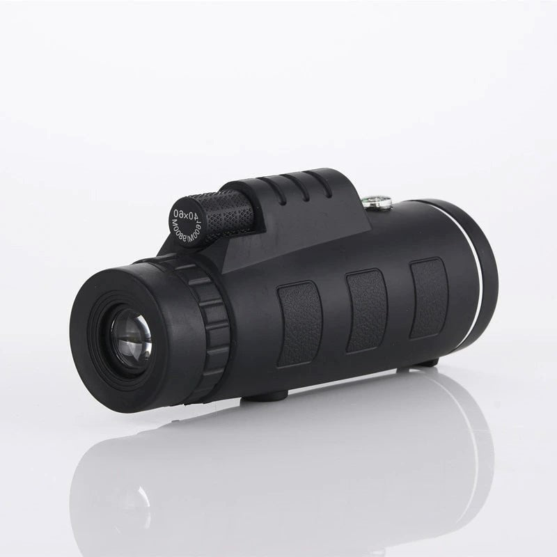 Starscope HD מונוקולר – טלסקופ עמיד למים בעוצמה גבוהה עם מחזיק לטלפון חכם וחצובה