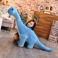 Peluche gigante de dinosaurio Diplodocus para abrazar