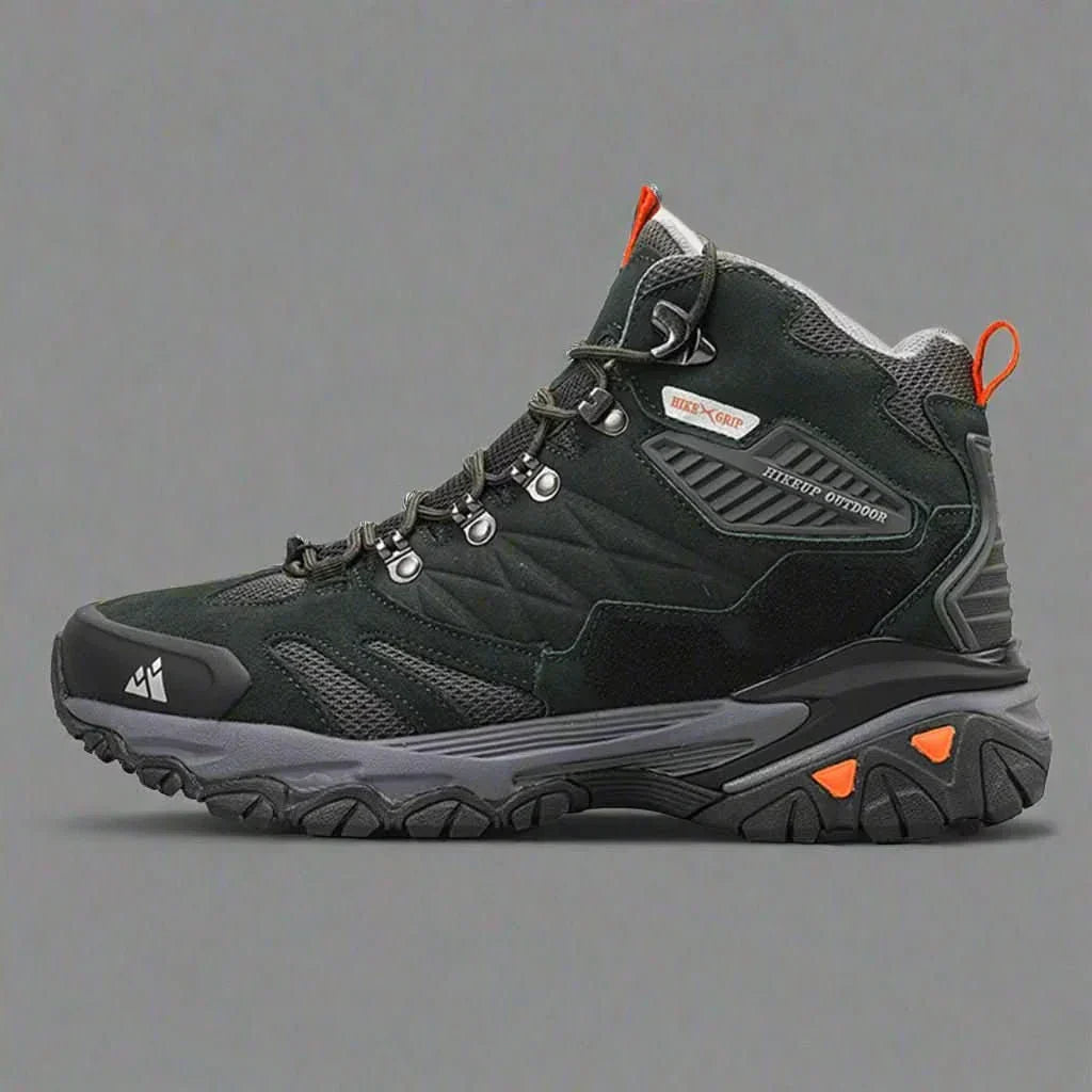 TrailCrest Men's Trekking Boots Suede Breathable Rainproof For All Weather Adventures