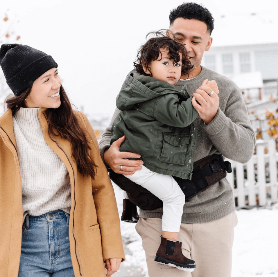 Portabebés ergonómico HugNest con soporte lumbar sin dolor para padres