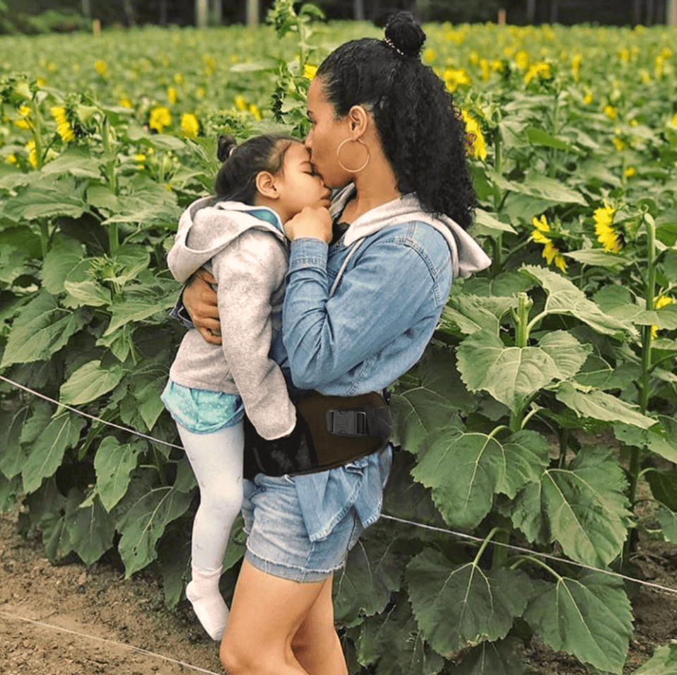 Portabebés ergonómico HugNest con soporte lumbar sin dolor para padres