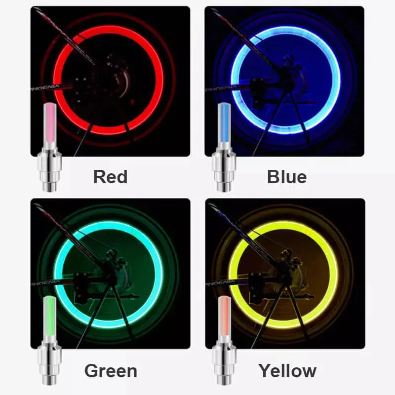 Lampu LED Injap Basikal NovaGlow Sesuai Untuk Kayuhan Malam