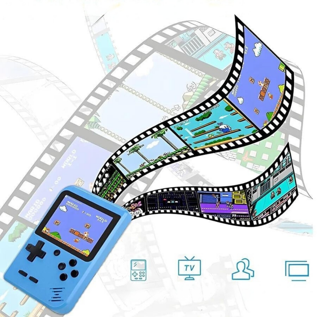Console per videogiochi NovaPlay in stile portatile retrò