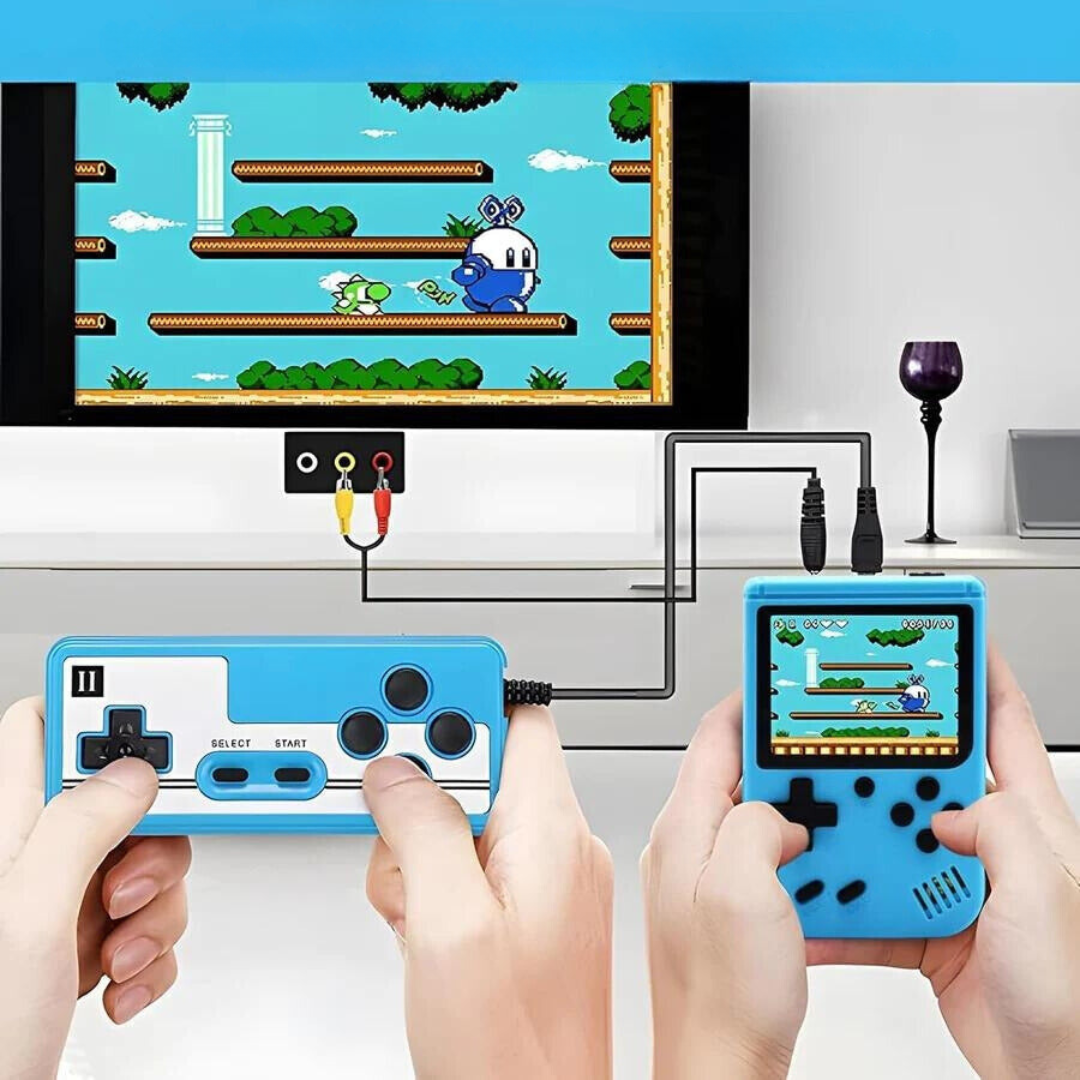Console per videogiochi NovaPlay in stile portatile retrò