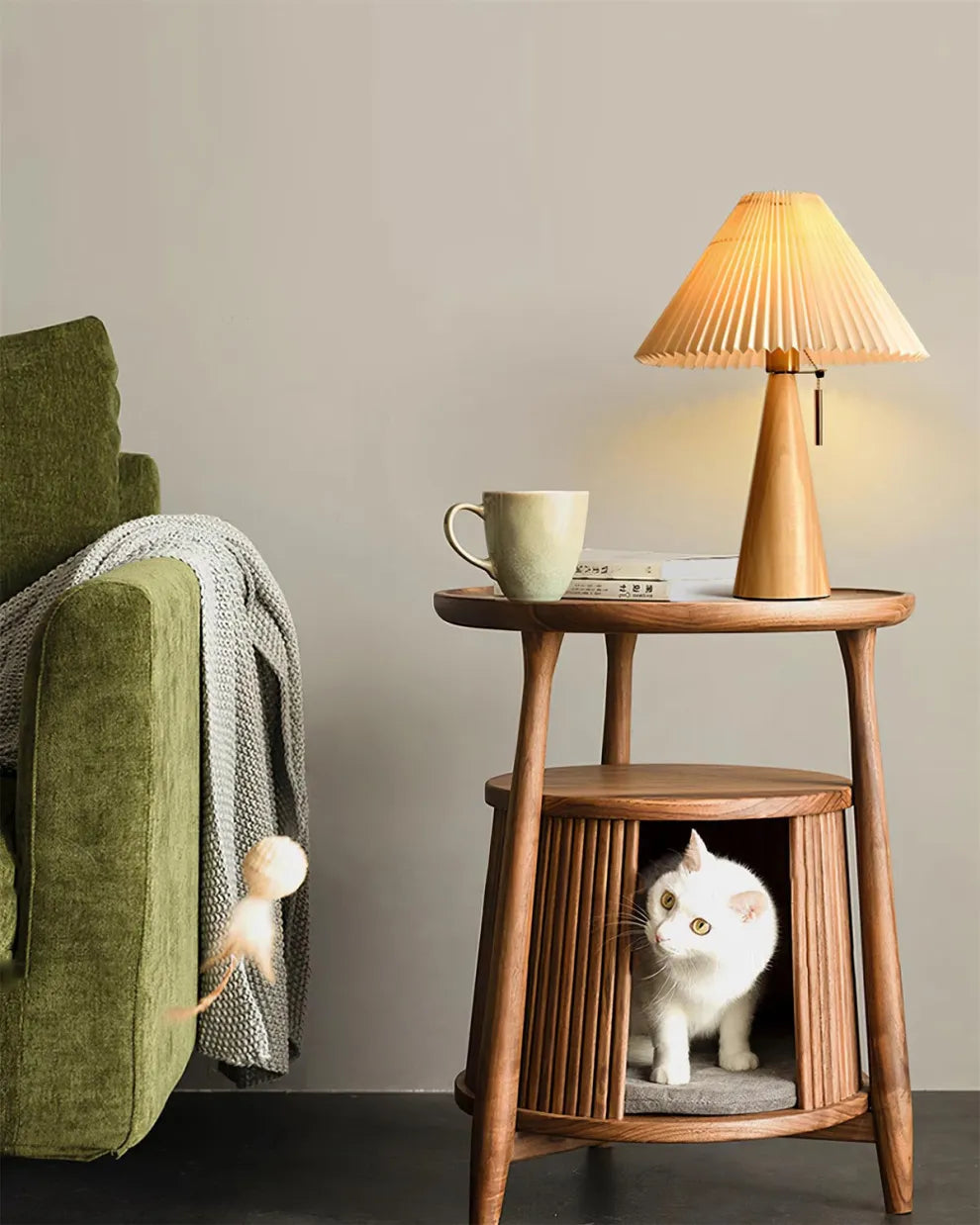 Lampu Kayu Retro Welma