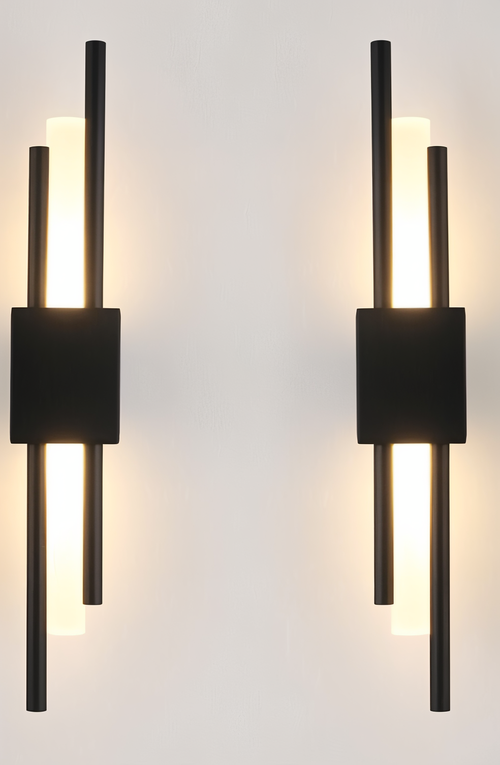 NobleGlow Goud Zwarte Wandlamp - Luxe Lineair Ontwerp, Verstelbare Warme/Neutrale/Koude Verlichting