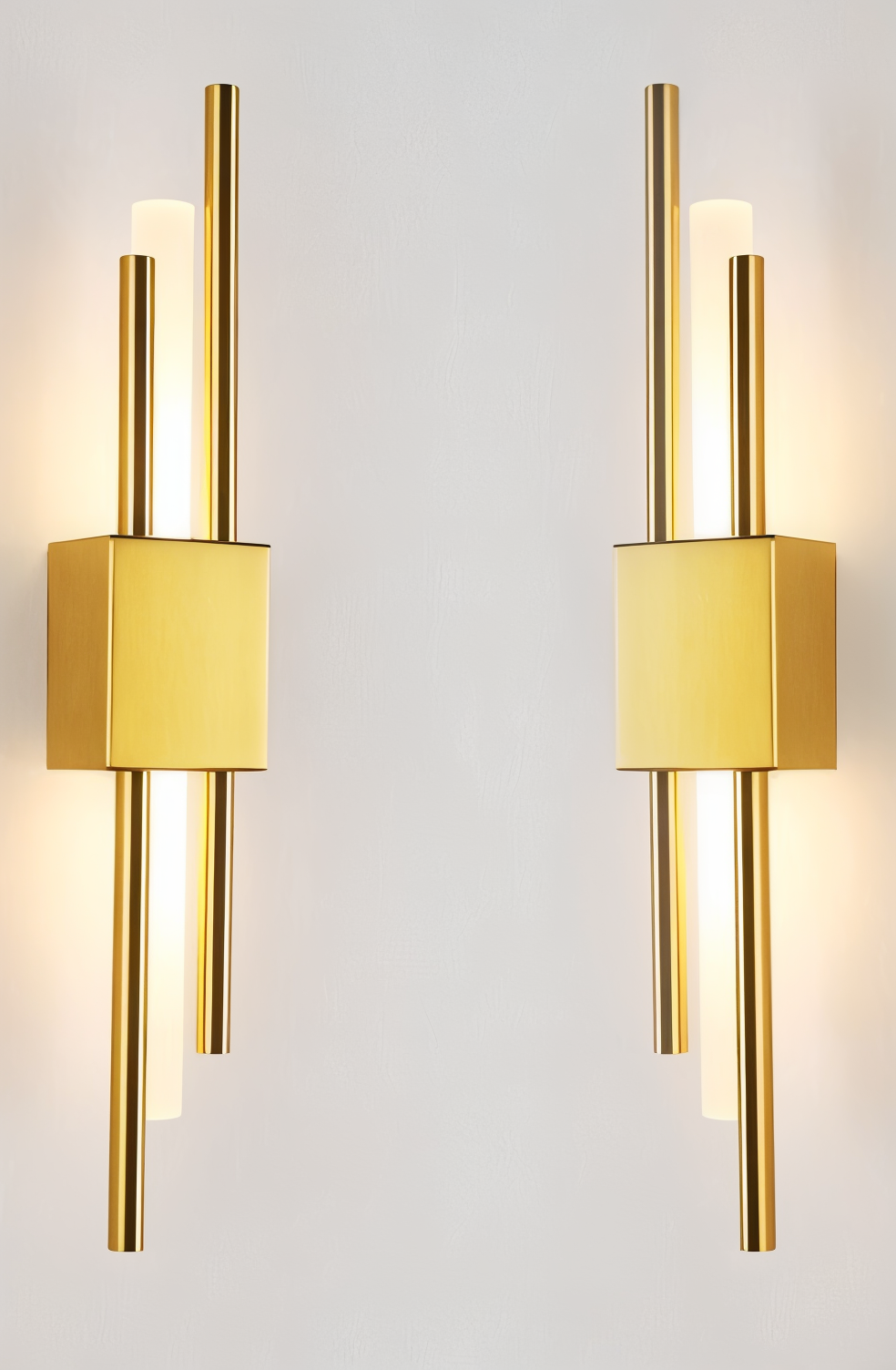 NobleGlow Goud Zwarte Wandlamp - Luxe Lineair Ontwerp, Verstelbare Warme/Neutrale/Koude Verlichting
