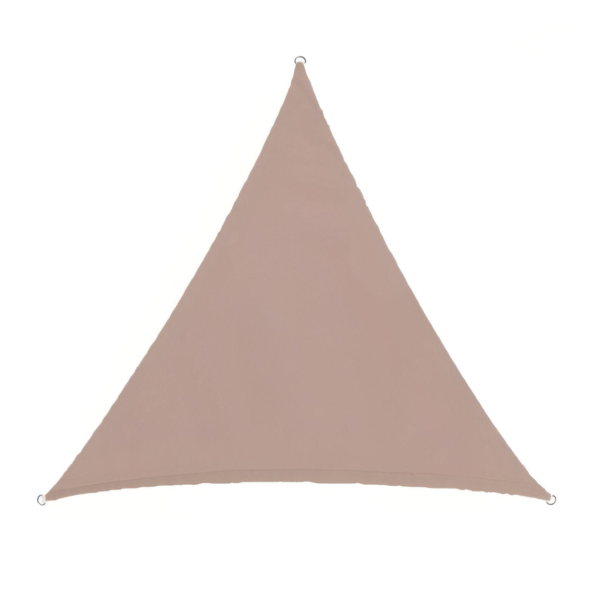 Toldo triangular impermeável em poliéster — proteção UV, 3 tamanhos