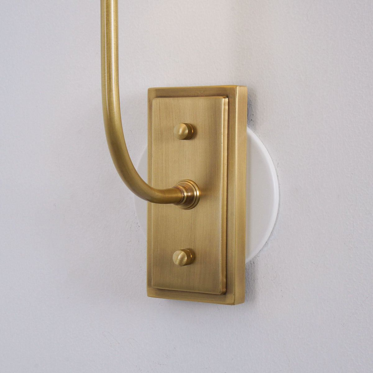 Esther Wall Lamp — Tapered Fabric Shade