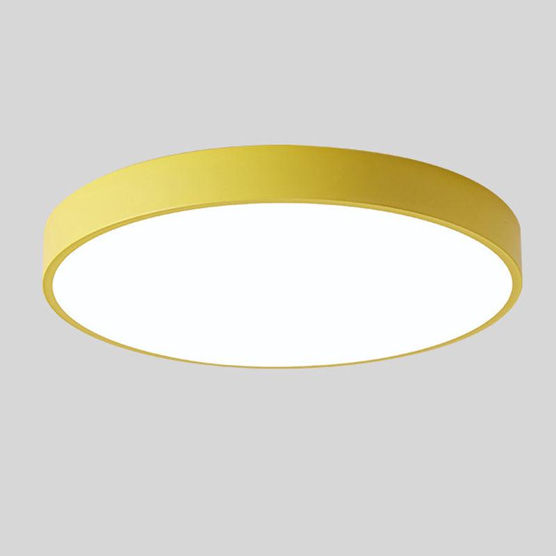 Aelora | Nordic Wood Circular Ceiling Light with Warm Glow