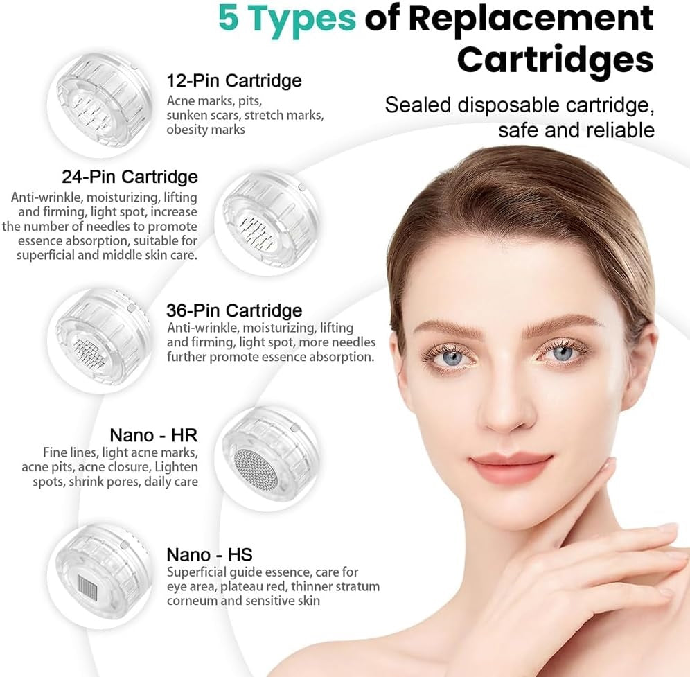 Advanced Lumina Pro Microneedling Pen For Facial Rejuvenation