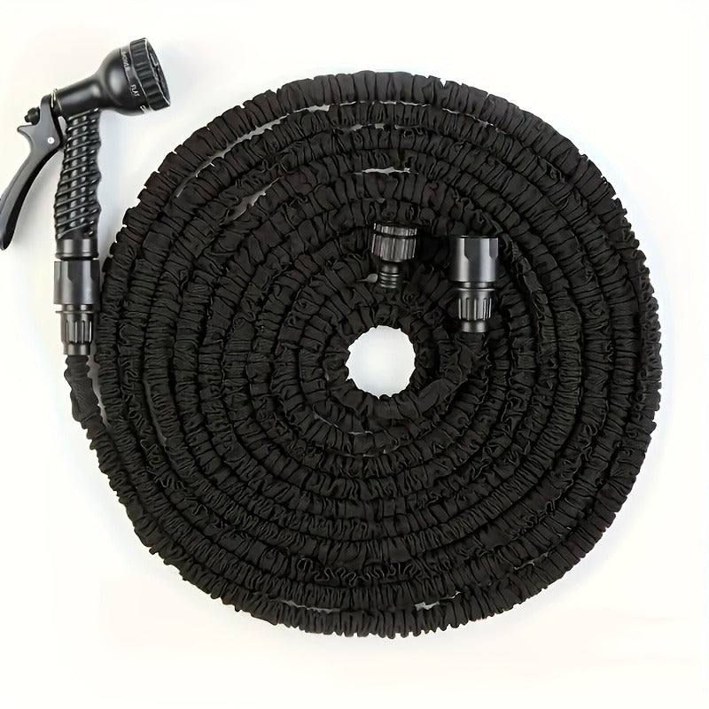 High-Pressure Expandable Garden Hose with 7 Spray Modes