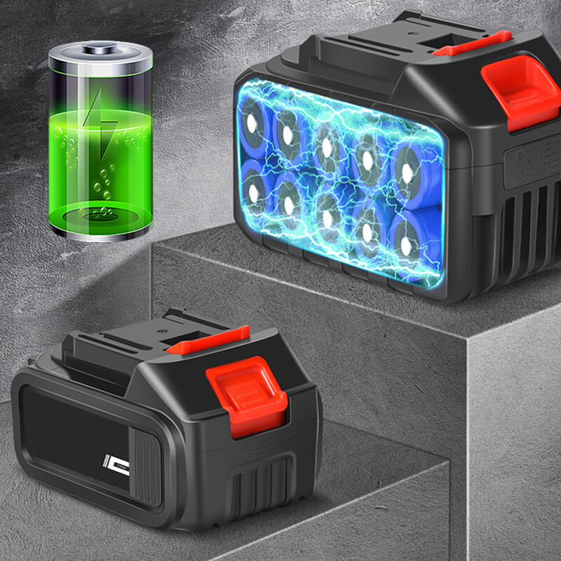 Pencuci Tekanan Tanpa Wayar - 30 Bar - 35000mAh - 160 Minit - Nozel 3-dalam-1 - 1.27kg