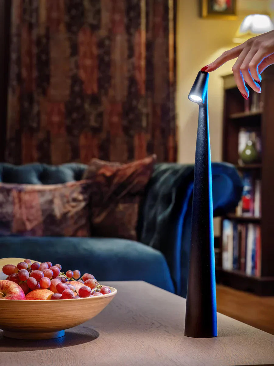 NordicNova Trådlös LED Läs Lampa Minimalistisk Bordslampa