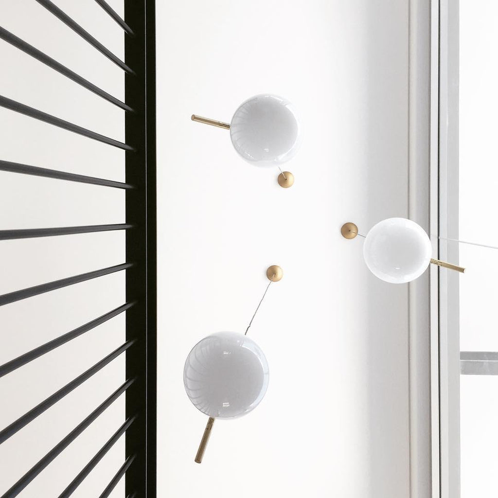 Equilibrium Pendant Light — Balanced Suspension Frame