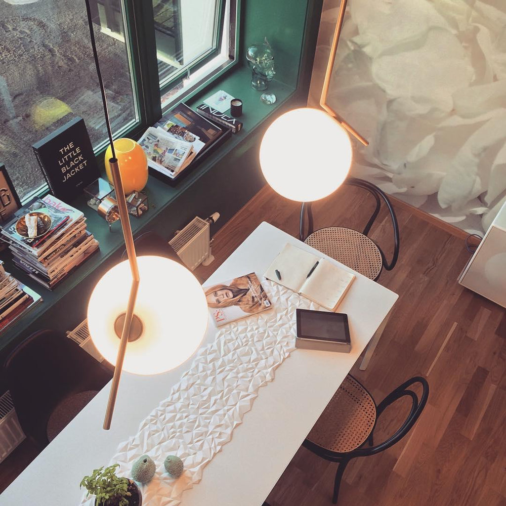 Equilibrium Pendant Light — Balanced Suspension Frame