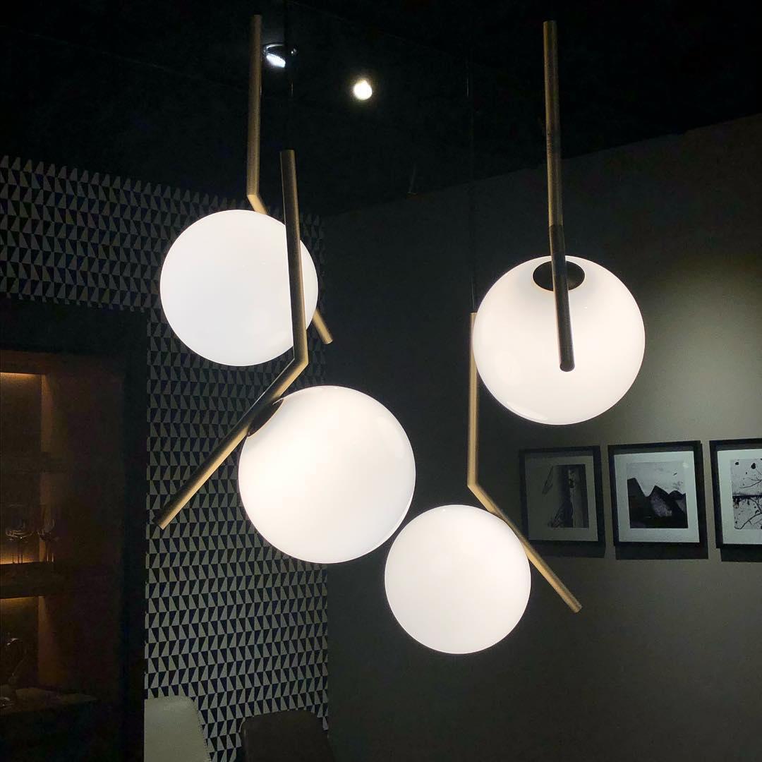 Equilibrium Pendant Light — Balanced Suspension Frame