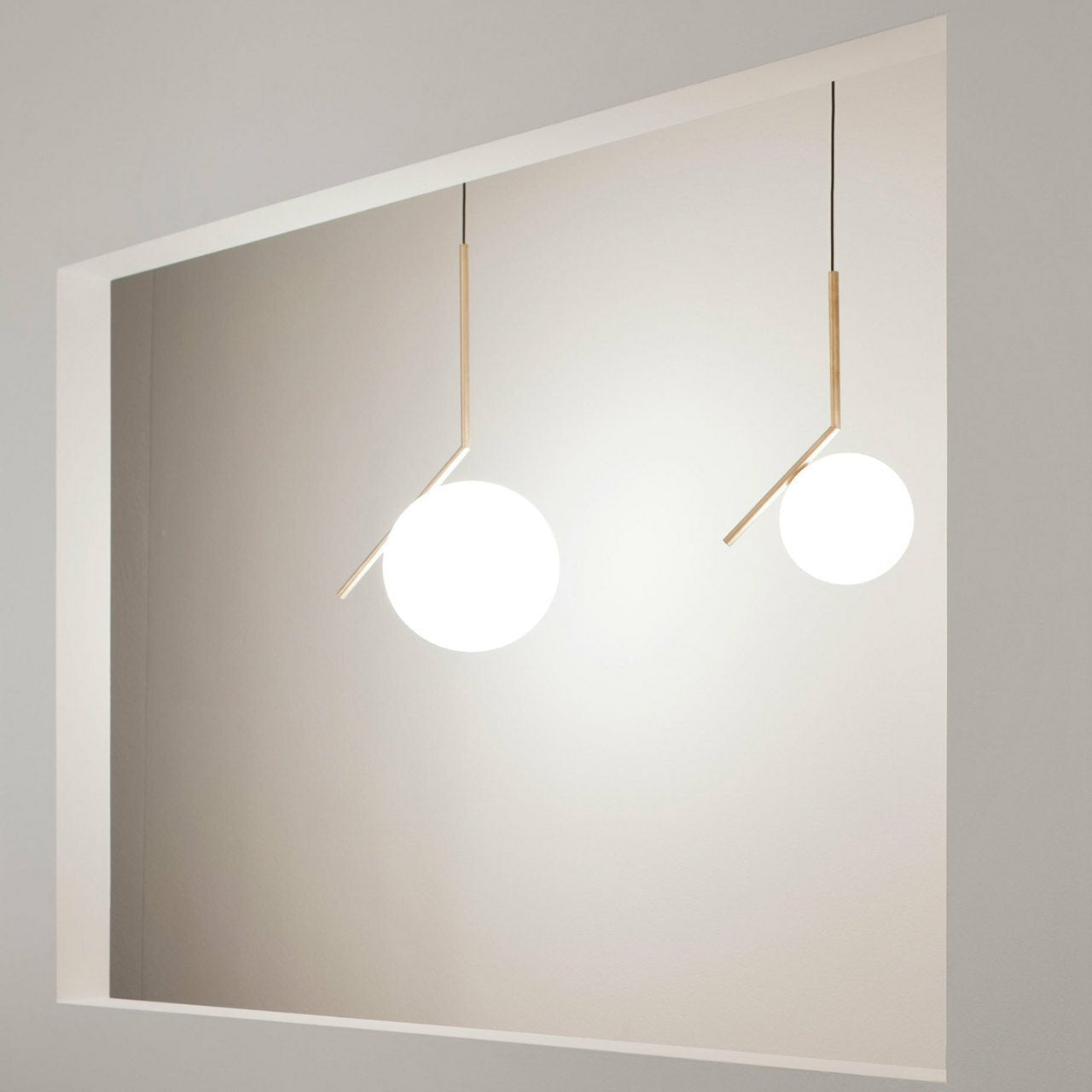 Equilibrium Pendant Light — Balanced Suspension Frame